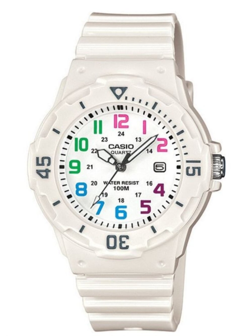Casio Women's White Resin Strap Watch 34mm